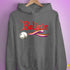 Believe Lesbian Pride Jingle Bell Hoodie - Grey Heather